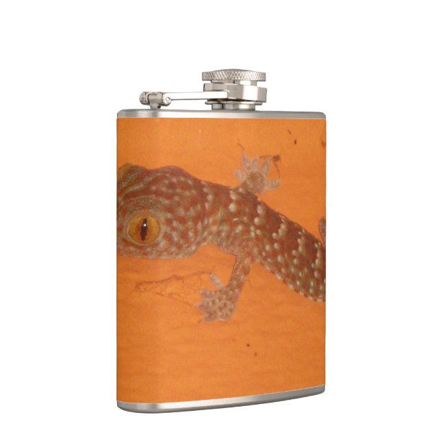 Baby Tokay Gecko Hip Flask (Right)