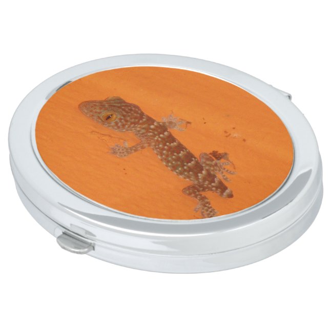 Baby Tokay Gecko Vanity Mirror (Turned)