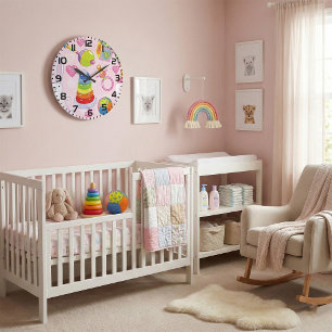 Baby Toys and Nursery Essentials  Large Clock