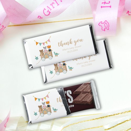 Baby Toys Gender Neutral Baby Shower Thank You Hershey Bar Favors