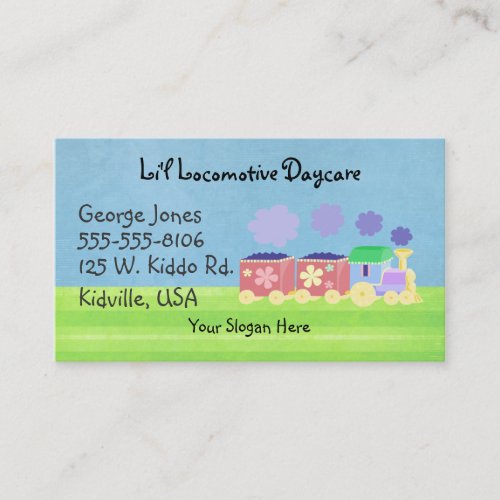Baby Train Business Cards