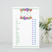 Baby Traits Succulent Baby Shower Game (Standing Front)