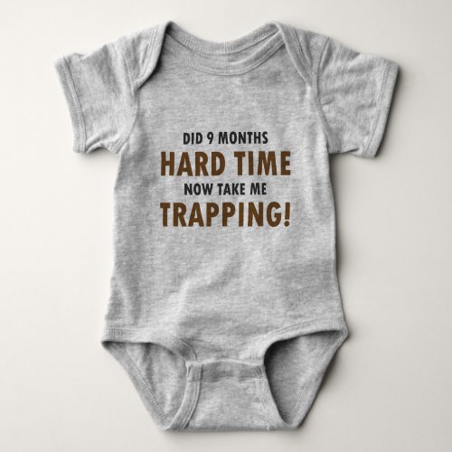 Baby Trapping Trapper Jersey Bodysuit Shirt