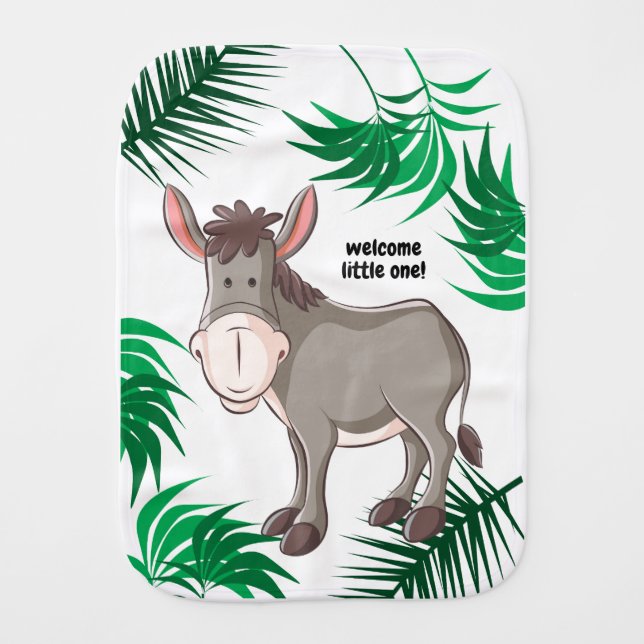  "Baby Trimcheon" Baby Burp Cloth (Front)