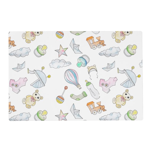 Baby Trinkets Placemat (Front)