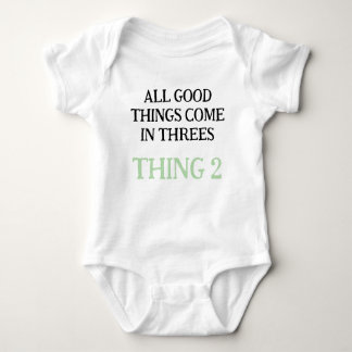 Baby Triplets, Funny Triplets Gift Idea, Neutral Baby Bodysuit
