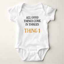 Baby Triplets, Funny Triplets Gift Idea, Neutral 