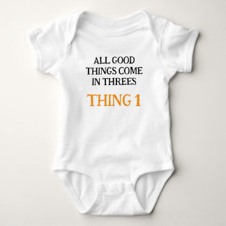 Baby Triplets, Funny Triplets Gift Idea, Neutral Bodysuit