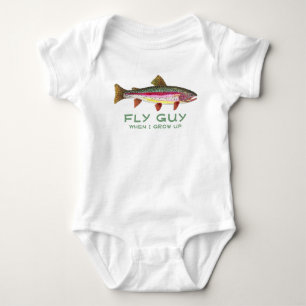 Baby Trout Fishing Bodysuit