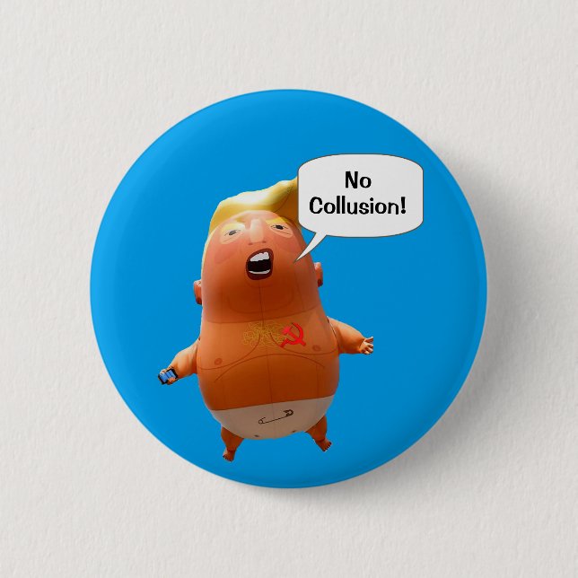 Baby Trump Speaks Button (Front)