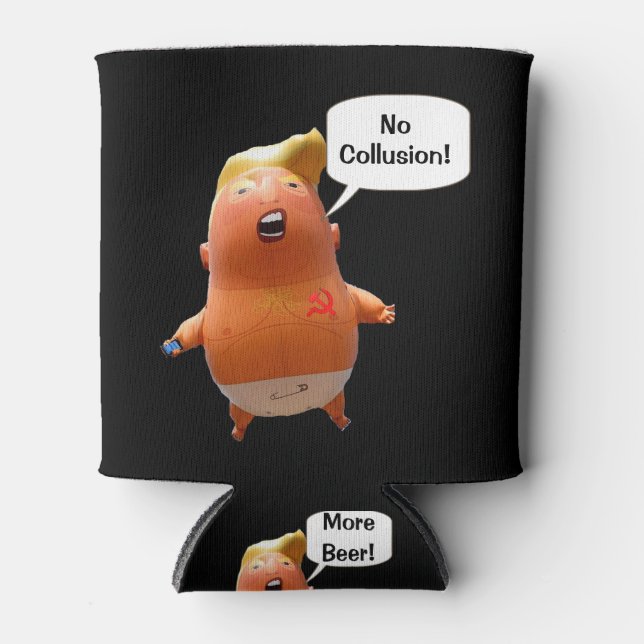 Baby Trump Speaks Can Cooler (Front)