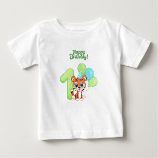 Baby Tshirt - First Birthday Baby
