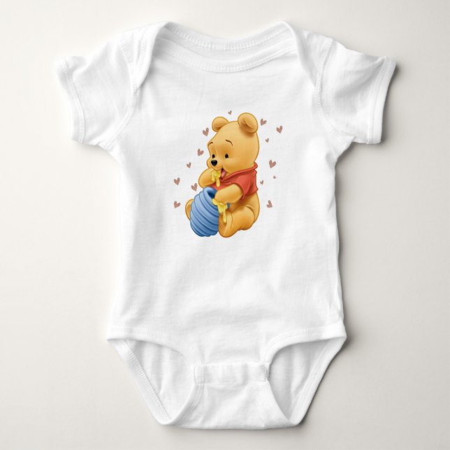 Baby Tshirt Honey bear (Front)