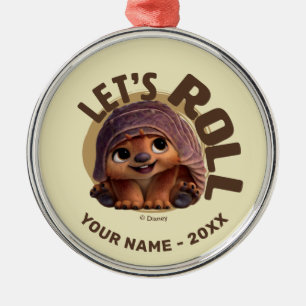 Baby Tuk Tuk - Let's Roll Metal Ornament