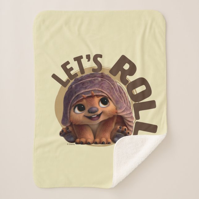 Baby Tuk Tuk - Let's Roll Sherpa Blanket (Front)