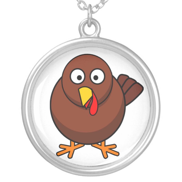 Baby Turkey Cartoon Necklace