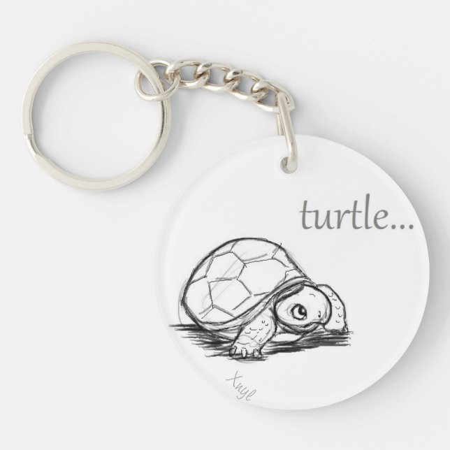 Baby Turtle Keychain (Front)