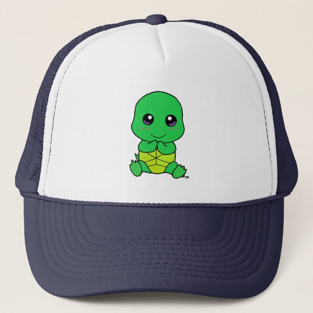 Baby turtle trucker hat (Front)