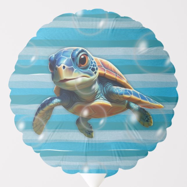 Baby Turtles Balloon (Front)