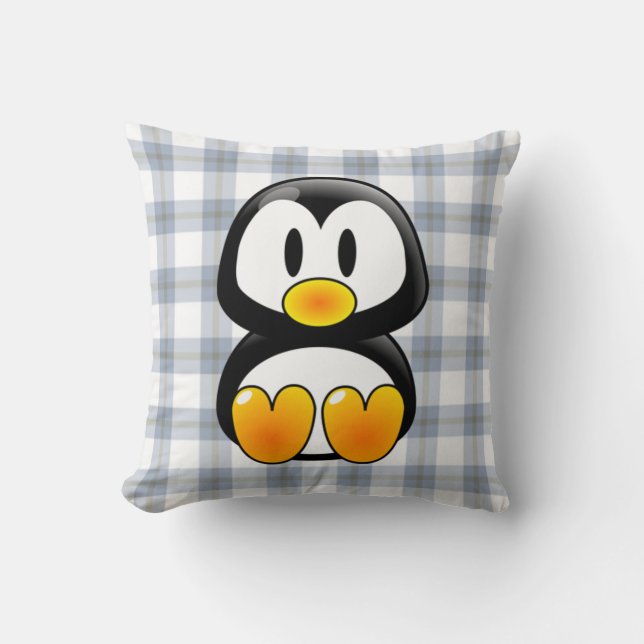Baby Tux Pillow (Front)