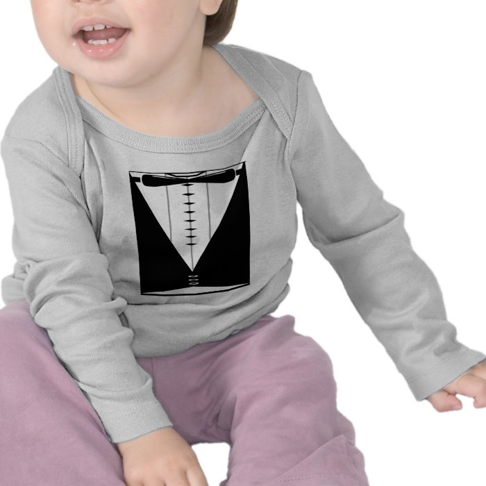 Baby tuxedo   shirt