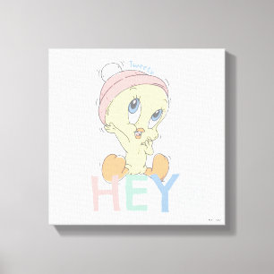 Baby TWEETY™ Hey Snow Canvas Print