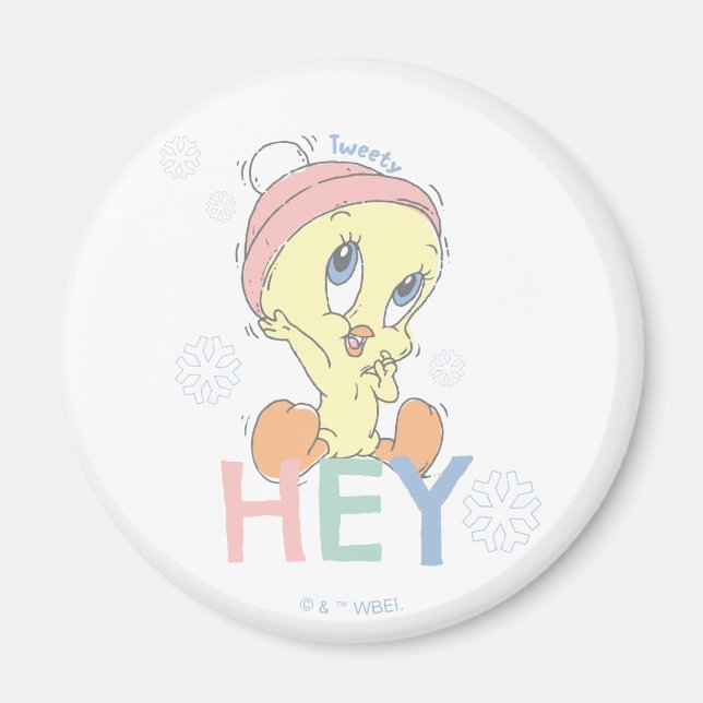 Baby TWEETY™ Hey Snow Magnet (Front)