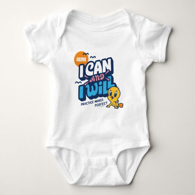 Baby TWEETY™ - I Can And I Will Baby Bodysuit (Front)