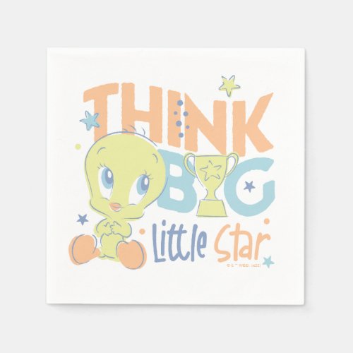 Baby TWEETYâ _ Think Big Little Star Napkins