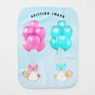 Baby Twins Burp Cloth