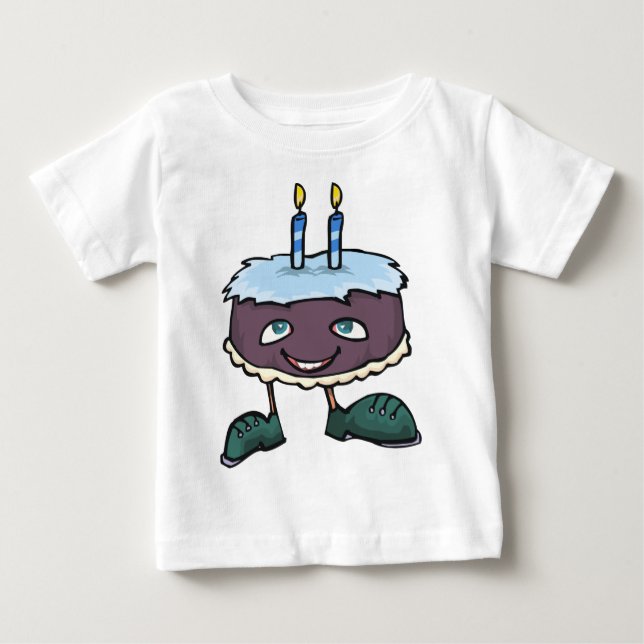 Baby Two Year Old Birthday T-Shirt (Front)