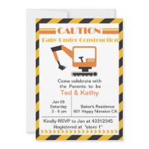 Baby Under Construction Baby Shower