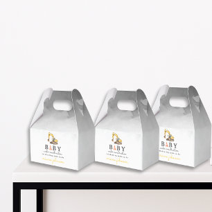 Baby Under Construction Boy Baby Shower Favor Boxes