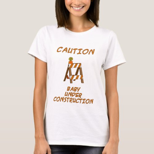 Baby under construction T_Shirt
