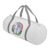 Baby Unicorn and Rainbow Gym Bag (Angled)