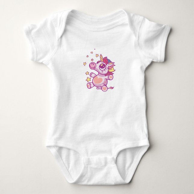 Baby Unicorn Bodysuit (Front)