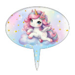Baby Unicorn Cake Topper 