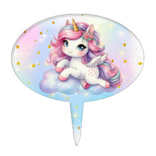 Baby Unicorn Cake Topper