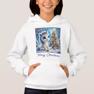 Baby Unicorn Christmas  Hoodie