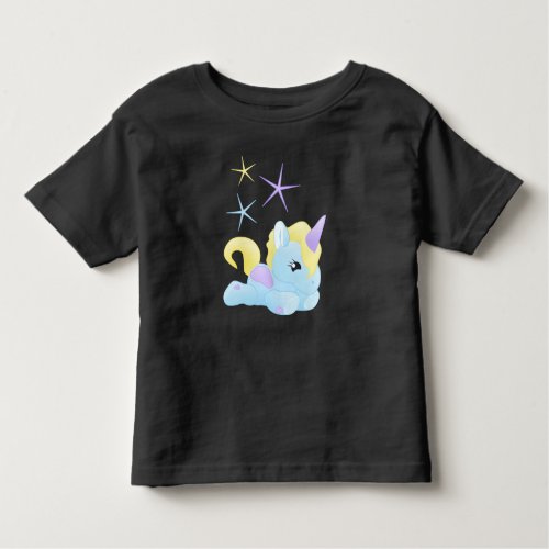Baby Unicorn Flying 2T 3T 4T 5T Girls Toddler T_shirt