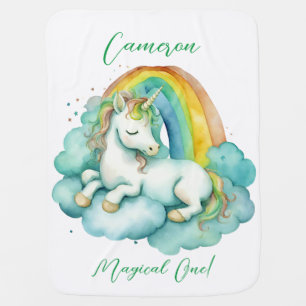 Baby Unicorn Gender Neutral Blanket