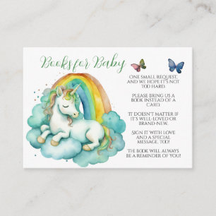 Baby Unicorn Gender Neutral Books for Baby Enclosure Card
