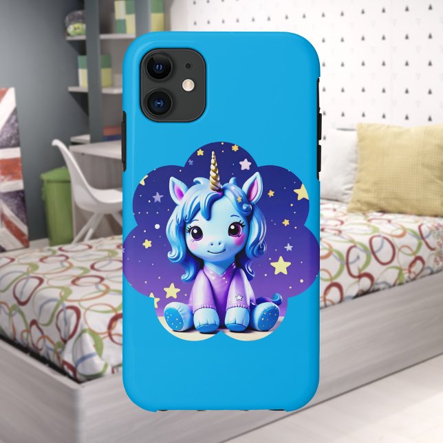 Baby Unicorn In PJ's iPhone / iPad case (Creator Uploaded)