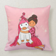Baby Unicorn Love Pillow