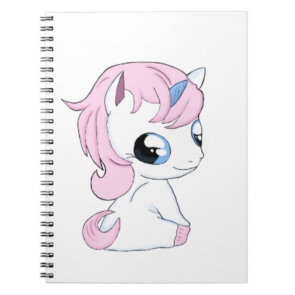 Baby unicorn notebook
