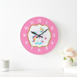 Baby Unicorn on Pink