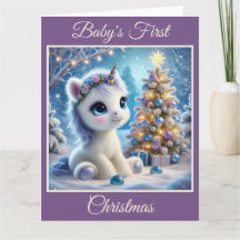 Baby Unicorn's First Christmas