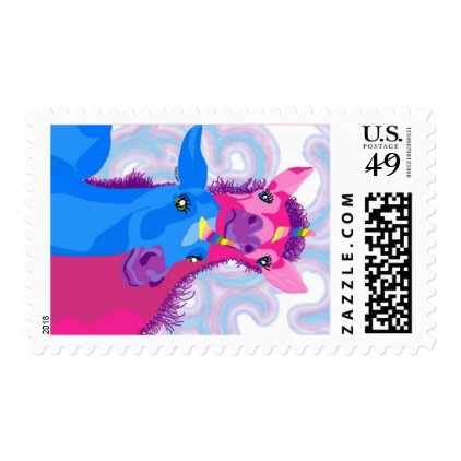 Baby Unicorns Postage Stamp