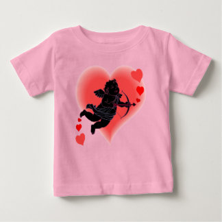 Baby Valentine's Bodysuit Organic Cupid Baby Shirt