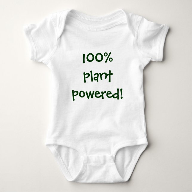baby vegan baby bodysuit (Front)